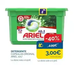 Cash Ecofamilia Ariel - detergente capsulas original oferta