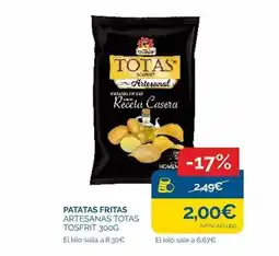Supermercados La Despensa Tosfrit - patatas fritas artesanas totas oferta