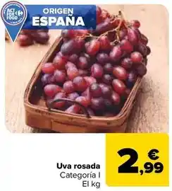 Carrefour Market Origen - uva rosada oferta