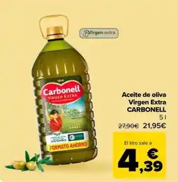 Carrefour Market CARBONELL Aceite de oliva Virgen Extra oferta