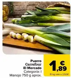 Carrefour Market Carrefour - puerro oferta