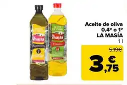 Carrefour Market LA MASÍA Aceite de oliva oferta