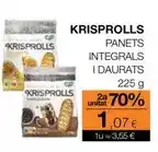 Plusfresc Krisprolls - panets integrals i daurats oferta