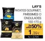 Plusfresc Lay's - patates gourmet/ finíssmes o ondulades oferta