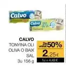 Plusfresc Calvo - tonyina oli oliva o baix sal oferta