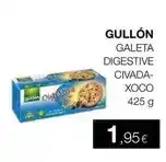 Plusfresc Gullón - galleta digestive civada xoco oferta