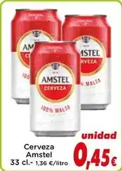 Proxi Amstel - cerveza oferta