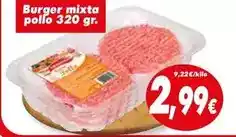 Proxi Burger mixta pollo 320 gr oferta