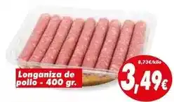 Proxi Longaniza de pollo oferta