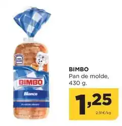 Alimerka Bimbo - pan de molde oferta