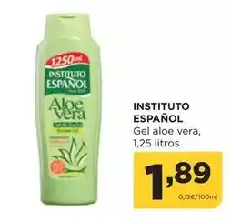Alimerka Instituto español - gel aloe vera oferta