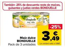 Carrefour Market BONDUELLE Maíz dulce oferta