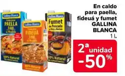 Carrefour Market GALLINA BLANCA En caldo para paella, fideuá y fumet oferta