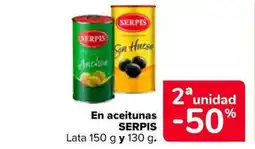 Carrefour Market SERPIS En aceitunas oferta