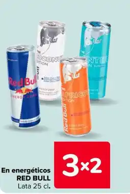 Carrefour Market RED BULL En energéticos oferta