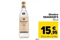 Carrefour Market SEAGRAM'S Ginebra oferta