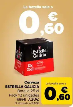 Carrefour Market ESTRELLA GALICIA Cerveza oferta