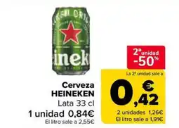 Carrefour Market HEINEKEN Cerveza oferta