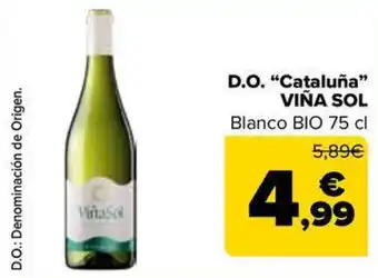Carrefour Market VIÑA SOL D.o. "cataluña" oferta