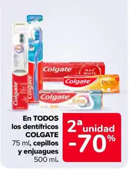 Carrefour Market COLGATE En todos los dentifricos cepillos y enjuagues oferta