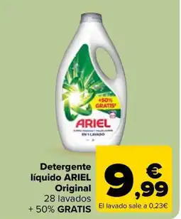 Carrefour Market ARIEL Detergente líquido Original oferta