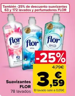 Carrefour Market FLOR Suavizantes oferta