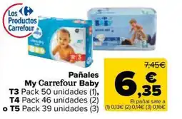 Carrefour Market Pañales My Carrefour Baby oferta