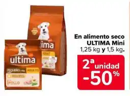 Carrefour Market ULTIMA En alimento seco Mini oferta