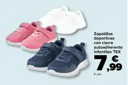 Carrefour Market TEX Zapatillas deportivas con cierre autoadherente infantiles oferta