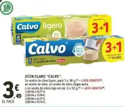 E.Leclerc CALVO Atún claro oferta