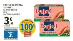 E.Leclerc "ISABEL" Filetes de anchoa oferta