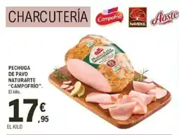 E.Leclerc CAMPOFRÍO Pechuga de pavo naturarte oferta