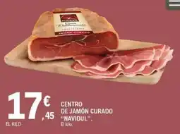 E.Leclerc NAVIDUL Centro de jamón curado oferta