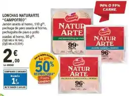 E.Leclerc CAMPOFRIO Lonchas naturarte oferta