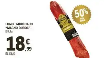 E.Leclerc MAGNO DUROC Lomo embuchado oferta