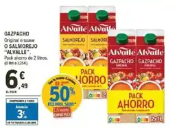E.Leclerc ALVALLE Gazpacho original o suave o salmorejo oferta