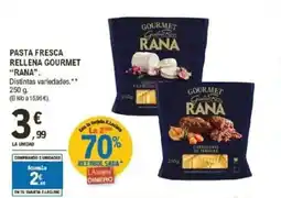E.Leclerc RANA Pasta fresca rellena gourmet oferta