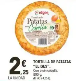 E.Leclerc IFA ELIGES Tortilla de patatas oferta