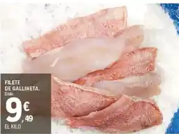 E.Leclerc Filete de gallineta. oferta