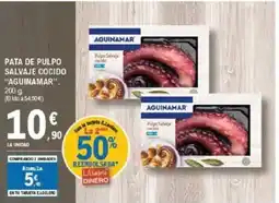 E.Leclerc AGUINAMAR Pata de pulpo salvaje cocido oferta