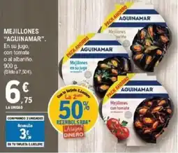 E.Leclerc AGUINAMAR Mejillones oferta