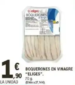 E.Leclerc IFA ELIGES Boquerones en vinagre oferta