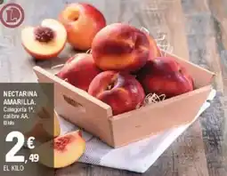 E.Leclerc Nectarina amarilla. oferta