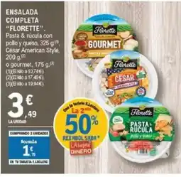 E.Leclerc "FLORETTE" Ensalada completa oferta