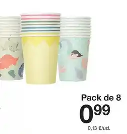 Zeeman Pack de 8 oferta