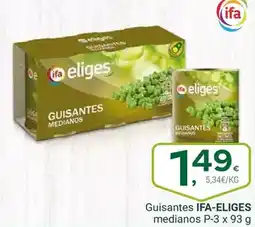 Supermercados Dani IFA-ELIGES Guisantes medianos oferta