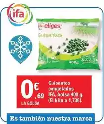 E.Leclerc Ifa eliges - guisantes congelados oferta