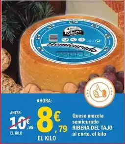 E.Leclerc Ribera - queso mezcla semicurado oferta