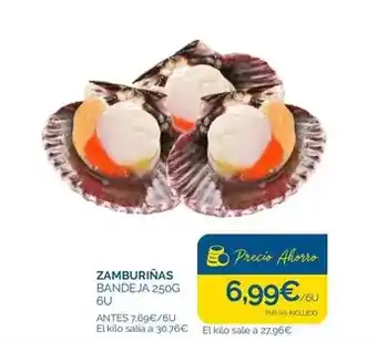 Supermercados La Despensa Zamburiñas oferta