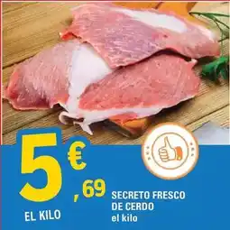 E.Leclerc Secreto fresco de cerdo oferta